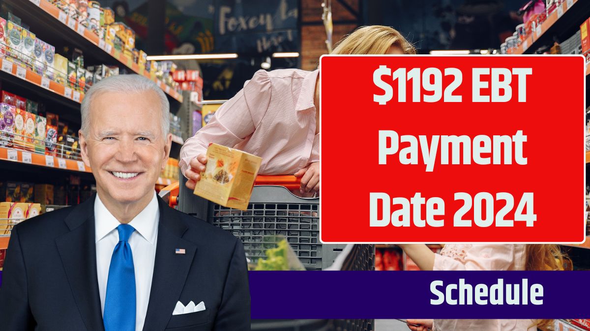 $1192 EBT Payment Date 2024