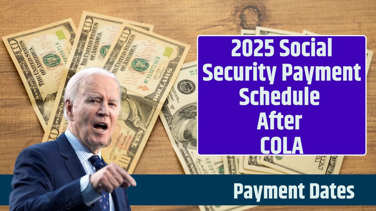 2025 Social Security Payment Schedule After COLA