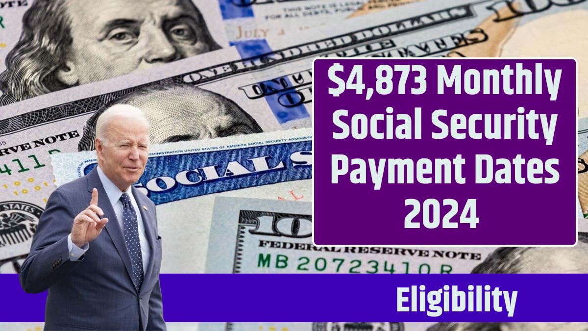 $4,873 Monthly Social Security Payment Dates 2024